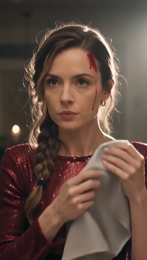My husband smashed a porcelain plate against my head at a Blackwood family dinner—then smiled because he thought I had no idea where their missing $63.4 million had gone.